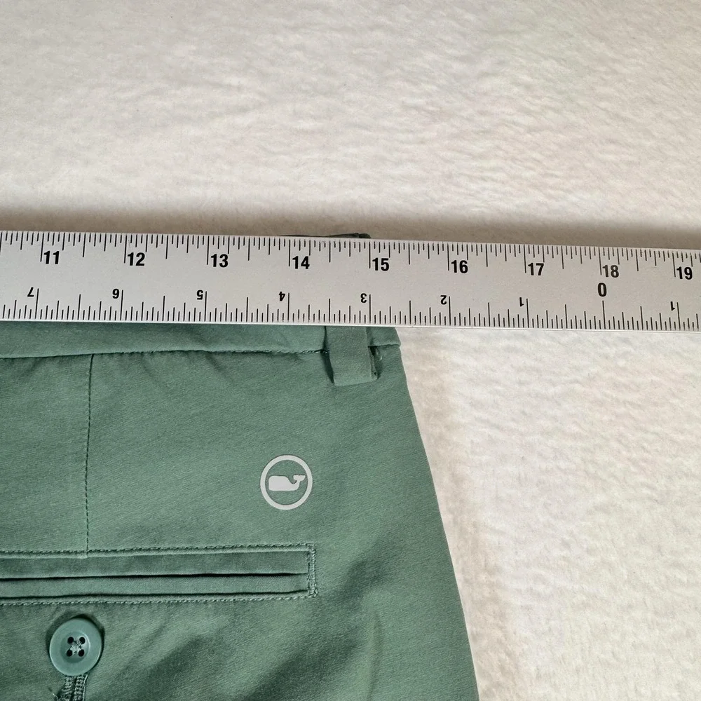 Vineyard Vines Jim Nantz Pants Mens 30x34 Green Stretch Chino Golf Casual